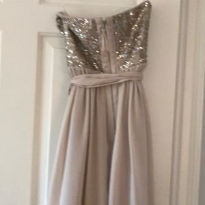 Rebecca Taylor Dresses - Sequin silk dress strapless Rebecca Taylor Dresses - Sequin silk dress strapless